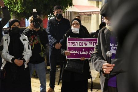 وقفة في في عكّا ضد العنف والجريمة
